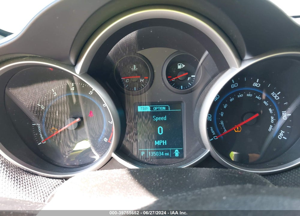 2014 CHEVROLET CRUZE 1LT AUTO VIN: 1G1PC5SB0E7472997