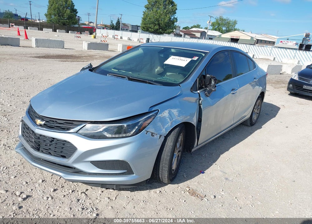 2018 CHEVROLET CRUZE LT AUTO VIN: 1G1BE5SM0J7105730