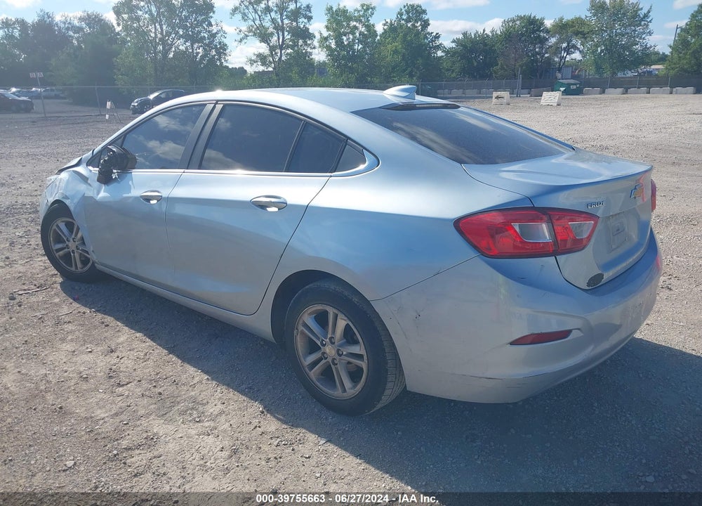 2018 CHEVROLET CRUZE LT AUTO VIN: 1G1BE5SM0J7105730
