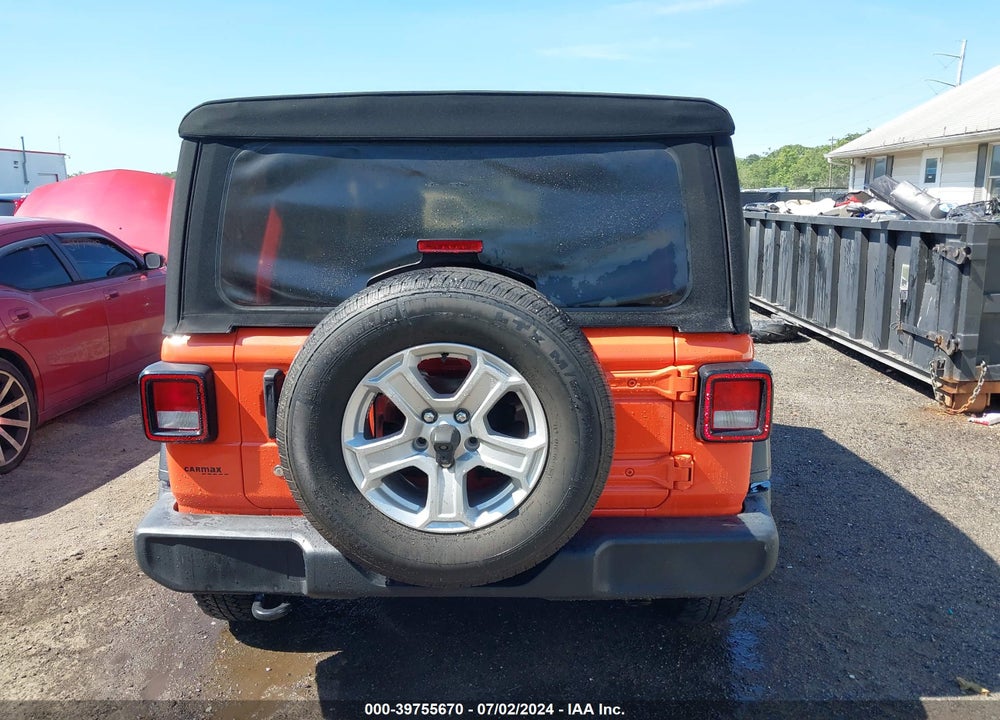 2018 JEEP WRANGLER UNLIMITED SPORT S 4X4 VIN: 1C4HJXDG1JW274516