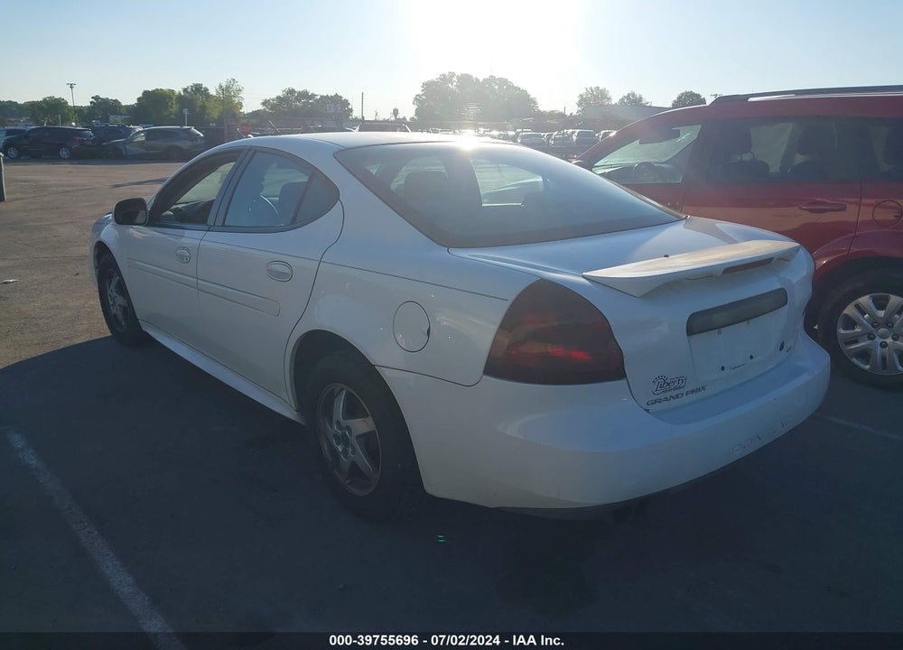 2004 PONTIAC GRAND PRIX GT1 VIN: 2G2WP522541119856