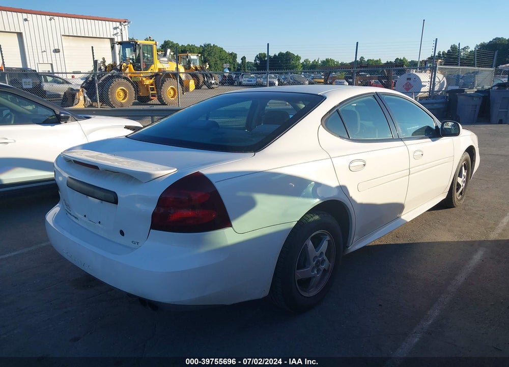 2004 PONTIAC GRAND PRIX GT1 VIN: 2G2WP522541119856