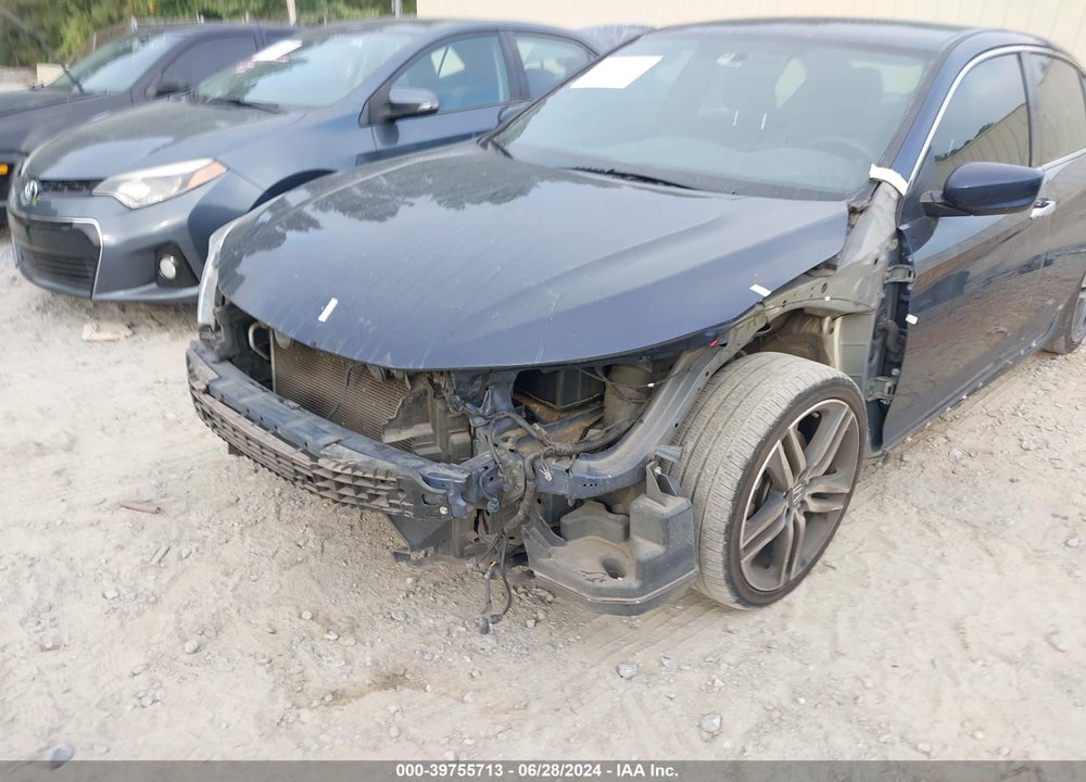 2016 HONDA ACCORD SPORT VIN: 1HGCR2F55GA046432