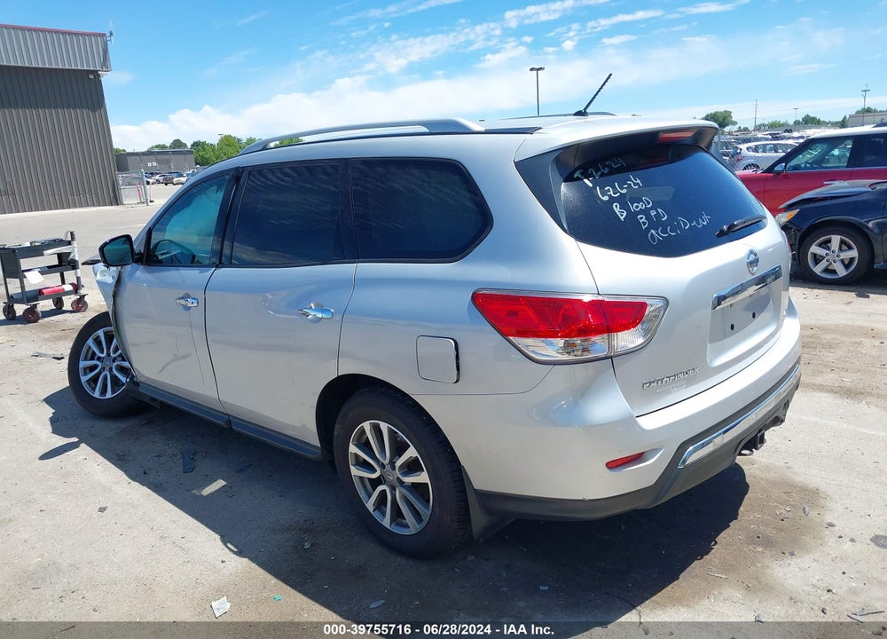2015 NISSAN PATHFINDER S VIN: 5N1AR2MM1FC678083
