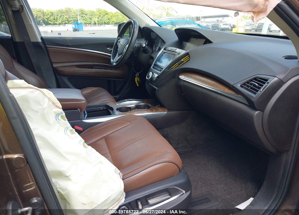 2019 ACURA MDX ADVANCE PKG VIN: 5J8YD4H80KL000799