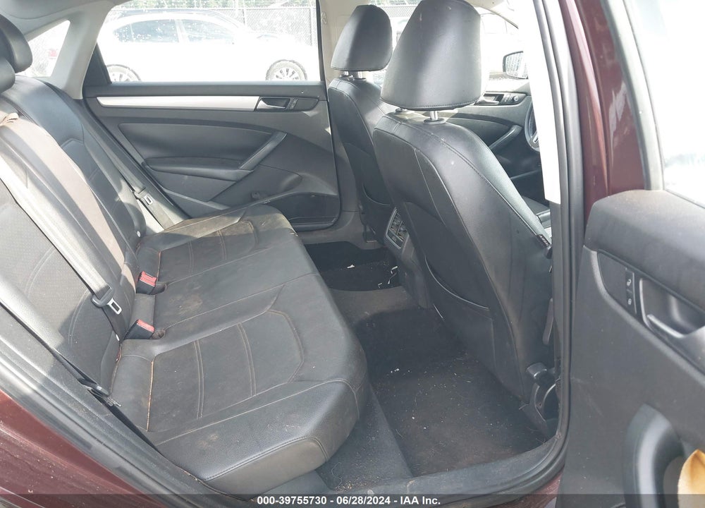 2013 VOLKSWAGEN PASSAT 2.5L SE VIN: 1VWBP7A34DC033428