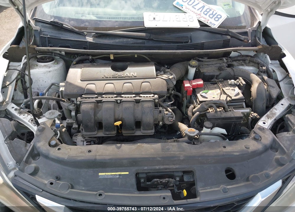 2019 NISSAN SENTRA SV VIN: 3N1AB7APXKY415728