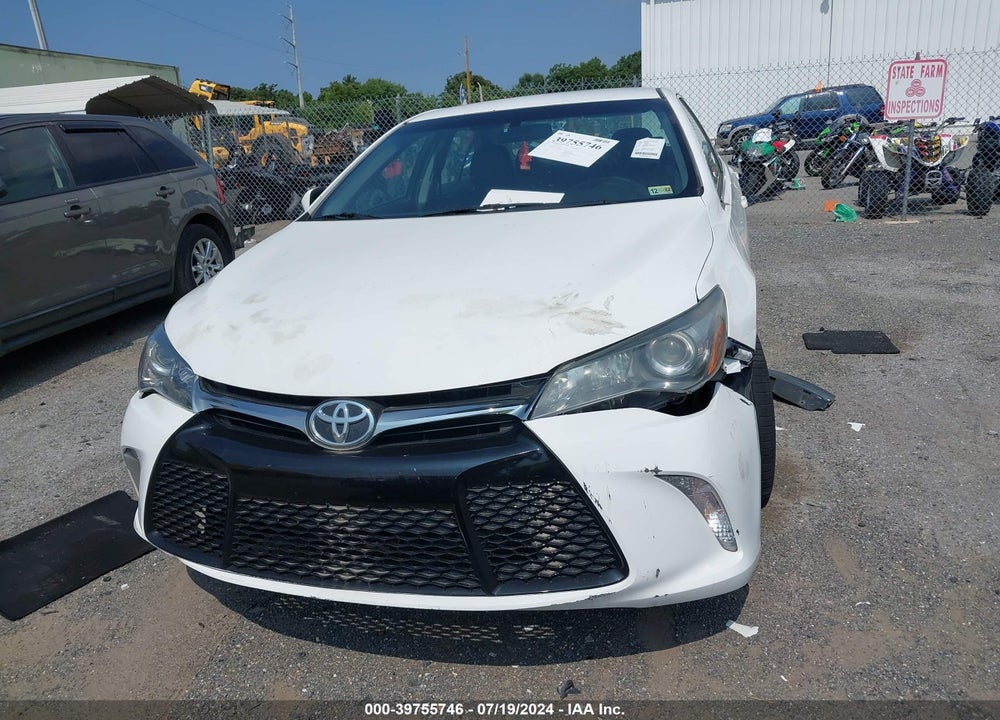2016 TOYOTA CAMRY SE VIN: 4T1BF1FK8GU570509