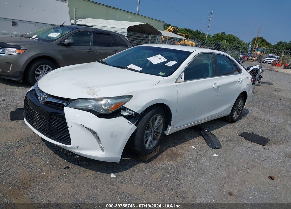2016 TOYOTA CAMRY SE VIN: 4T1BF1FK8GU570509
