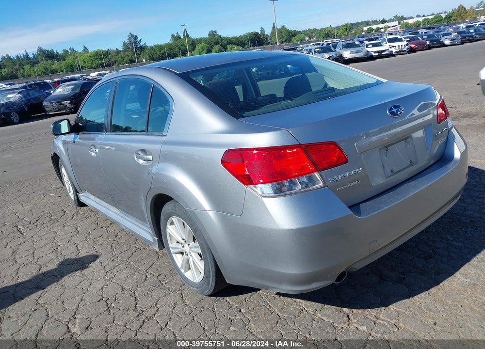 2010 SUBARU LEGACY 2.5I PREMIUM VIN: 4S3BMBC64A3245344