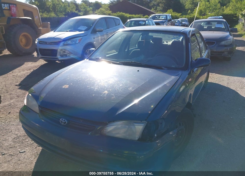 2000 TOYOTA COROLLA LE VIN: 2T1BR18E4YC287056