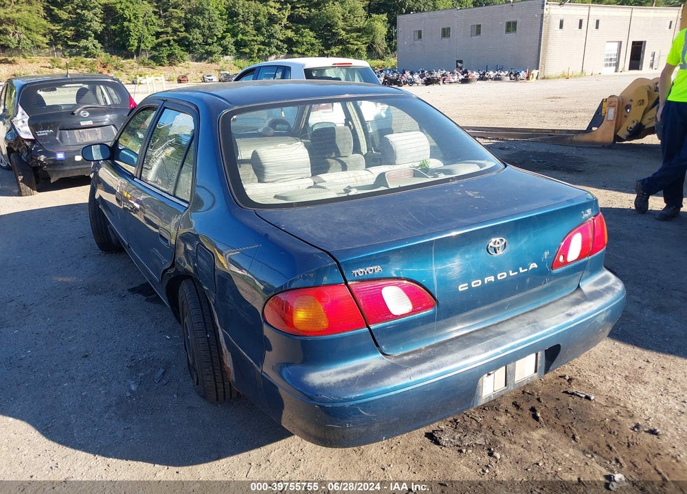 2000 TOYOTA COROLLA LE VIN: 2T1BR18E4YC287056