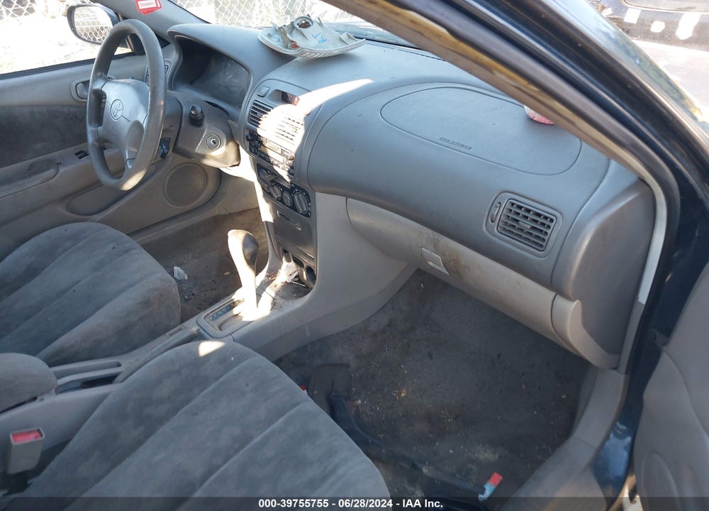 2000 TOYOTA COROLLA LE VIN: 2T1BR18E4YC287056
