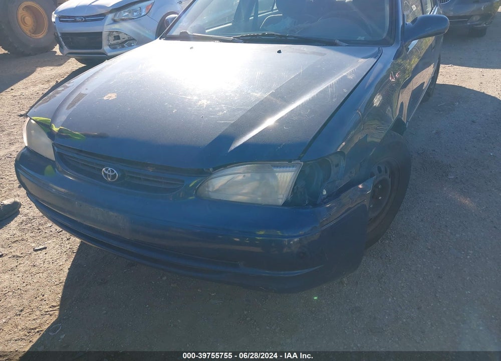 2000 TOYOTA COROLLA LE VIN: 2T1BR18E4YC287056