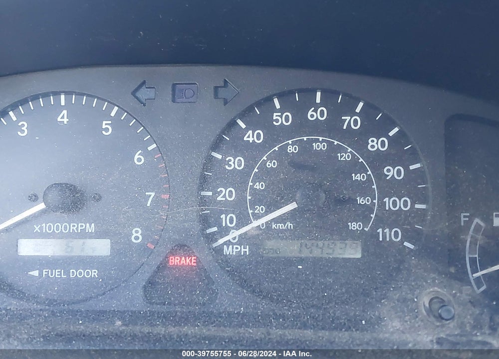 2000 TOYOTA COROLLA LE VIN: 2T1BR18E4YC287056