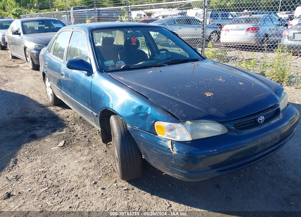 2000 TOYOTA COROLLA LE VIN: 2T1BR18E4YC287056