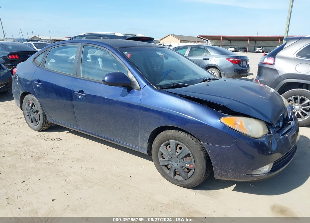 2009 HYUNDAI ELANTRA GLS VIN: KMHDU46D09U598387