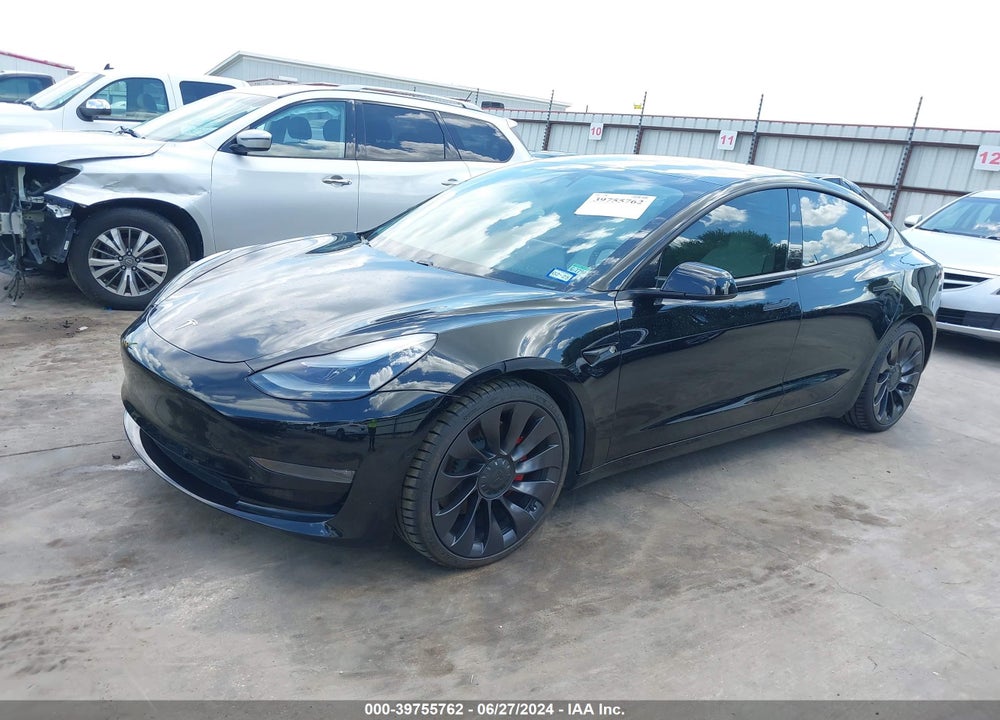 2021 TESLA MODEL 3 PERFORMANCE DUAL MOTOR ALL-WHEEL DRIVE VIN: 5YJ3E1EC7MF926443
