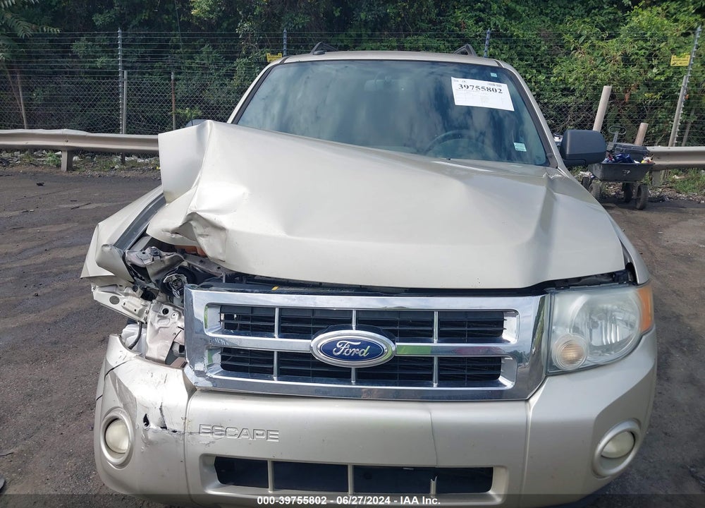 2011 FORD ESCAPE XLT VIN: 1FMCU0D7XBKB74833