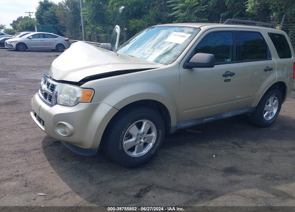 2011 FORD ESCAPE XLT VIN: 1FMCU0D7XBKB74833