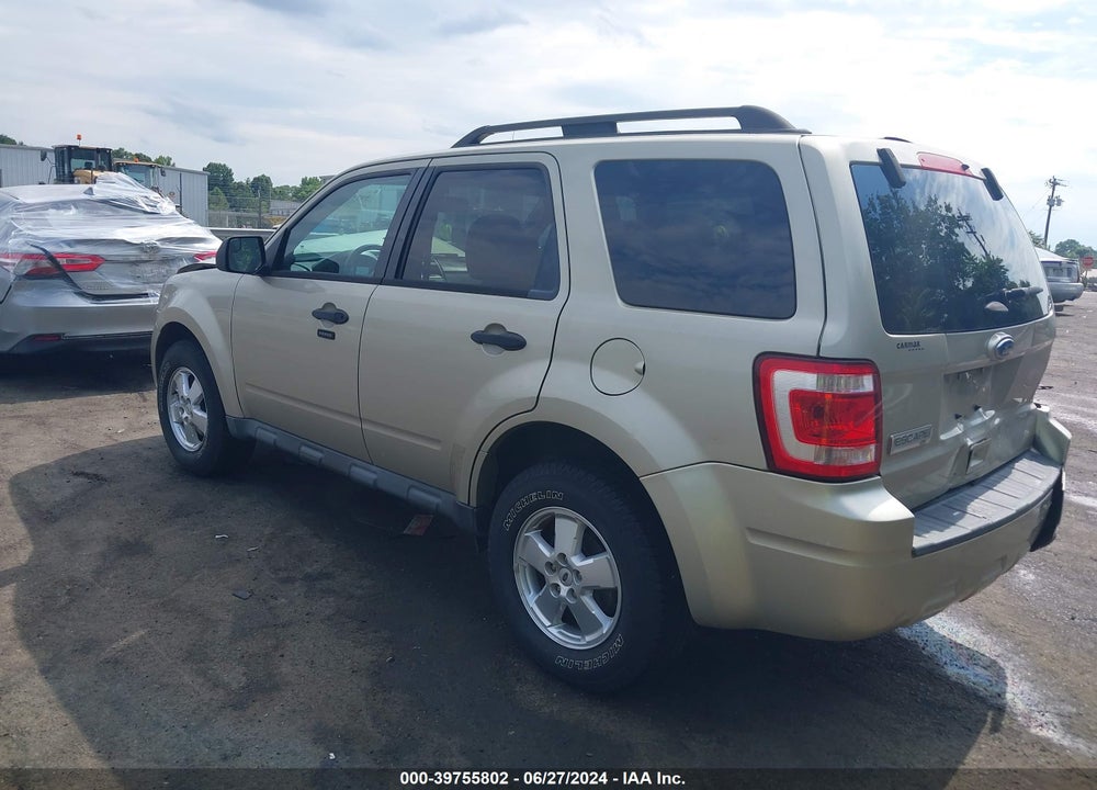 2011 FORD ESCAPE XLT VIN: 1FMCU0D7XBKB74833