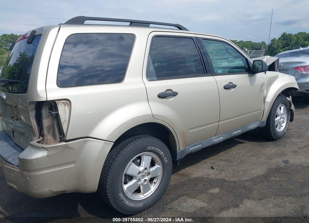 2011 FORD ESCAPE XLT VIN: 1FMCU0D7XBKB74833