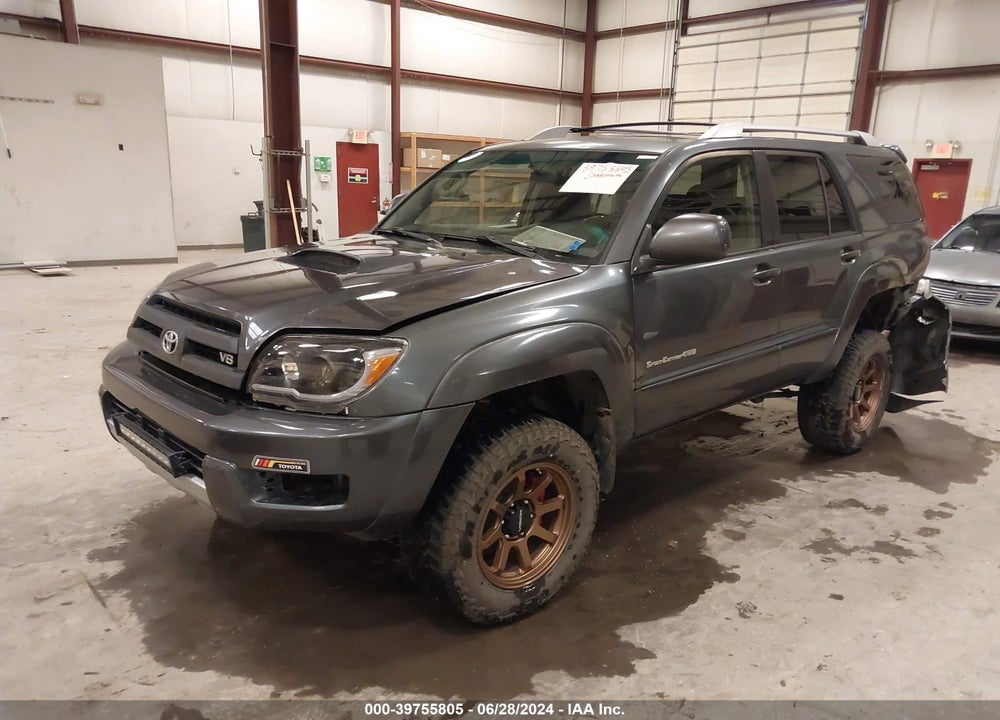 2004 TOYOTA 4RUNNER SR5 SPORT V8 VIN: JTEBT14R940040111