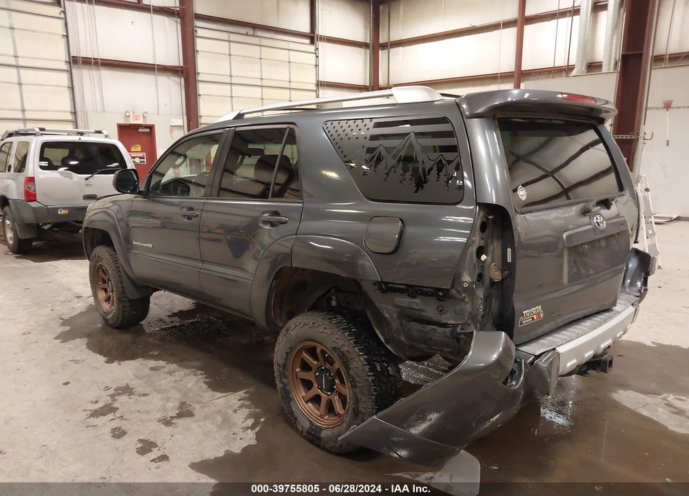 2004 TOYOTA 4RUNNER SR5 SPORT V8 VIN: JTEBT14R940040111