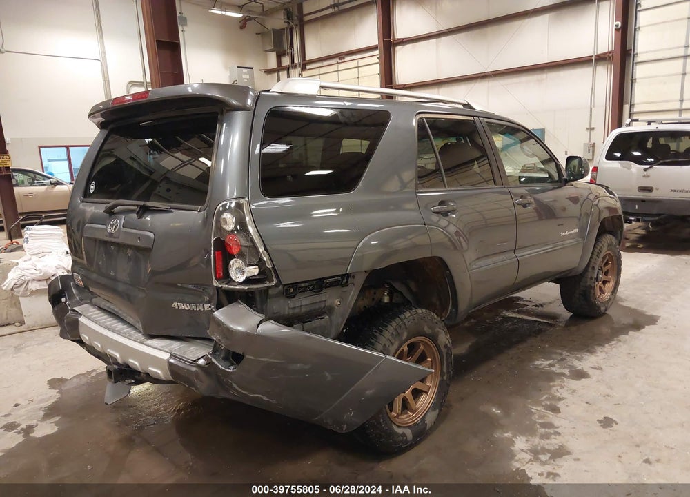 2004 TOYOTA 4RUNNER SR5 SPORT V8 VIN: JTEBT14R940040111