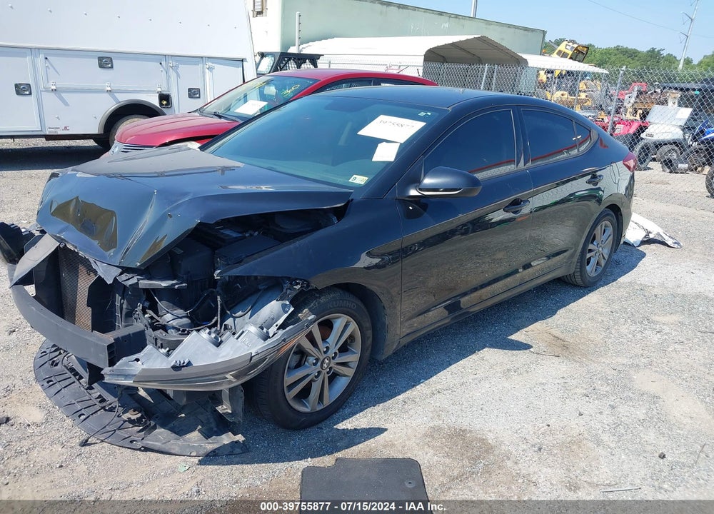 2017 HYUNDAI ELANTRA SE VIN: 5NPD84LFXHH175128