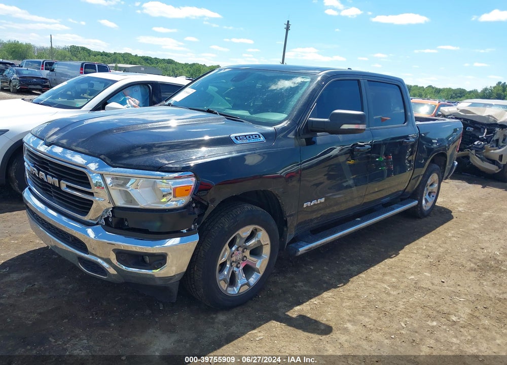 2021 RAM 1500 BIG HORN 4X4 5'7 BOX VIN: 1C6SRFFT5MN568778