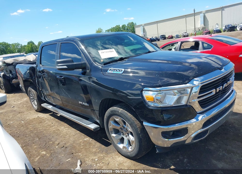 2021 RAM 1500 BIG HORN 4X4 5'7 BOX VIN: 1C6SRFFT5MN568778