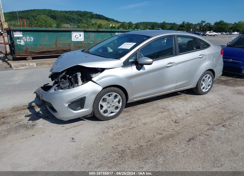 2011 FORD FIESTA S VIN: 3FADP4AJXBM115433