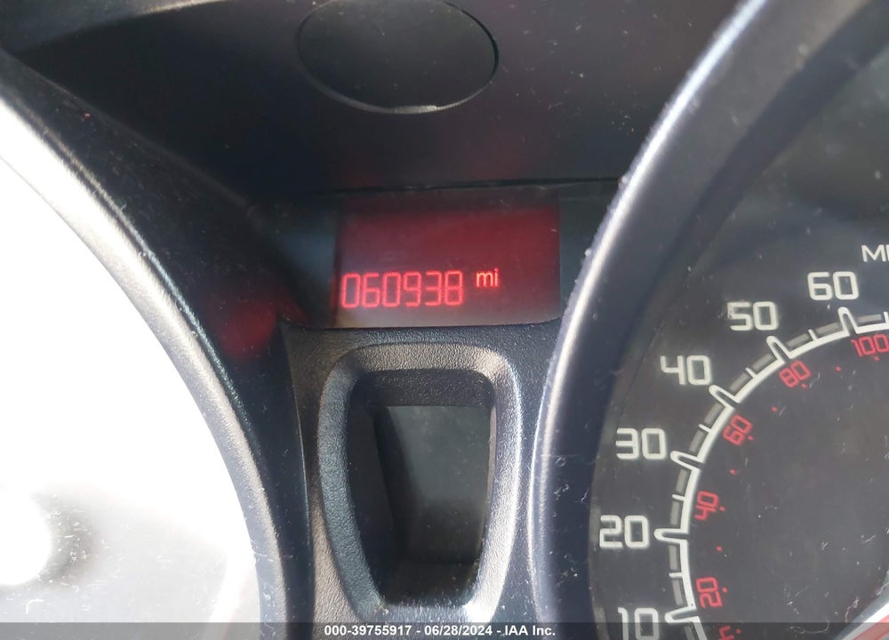 2011 FORD FIESTA S VIN: 3FADP4AJXBM115433