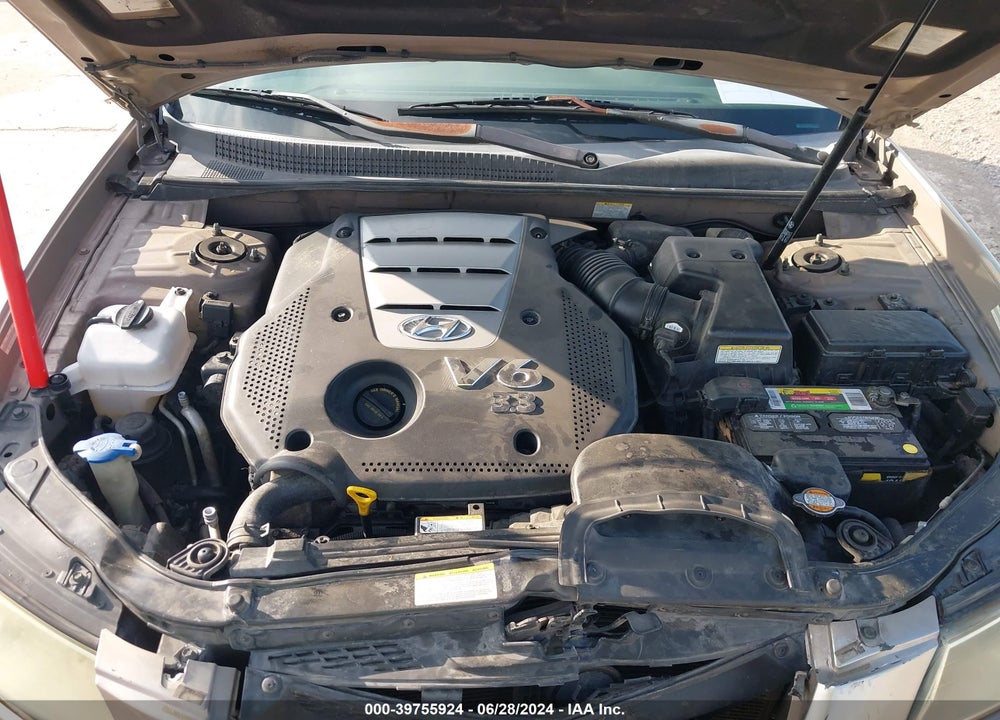 2006 HYUNDAI SONATA GLS V6/LX V6 VIN: 5NPEU46F56H048974