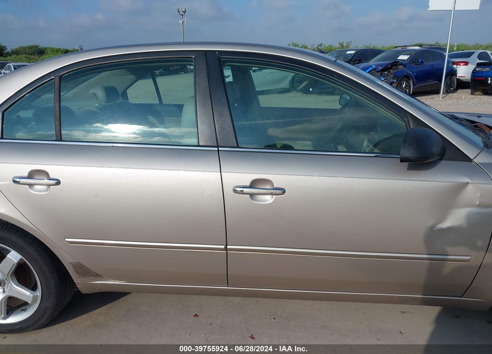 2006 HYUNDAI SONATA GLS V6/LX V6 VIN: 5NPEU46F56H048974