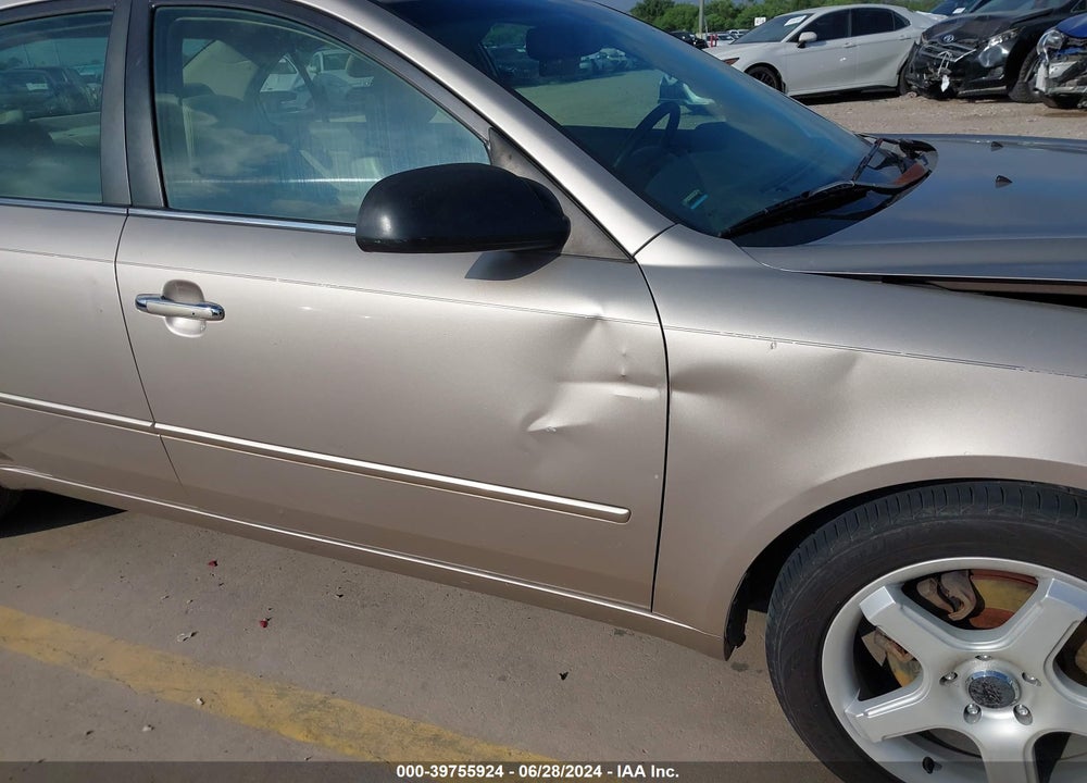 2006 HYUNDAI SONATA GLS V6/LX V6 VIN: 5NPEU46F56H048974