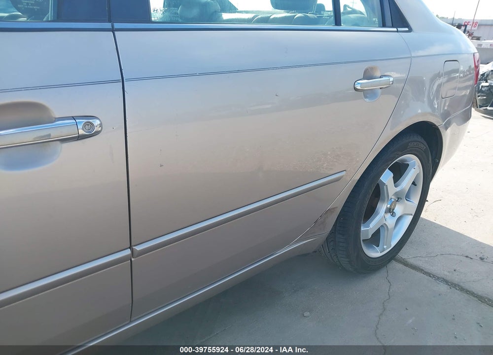 2006 HYUNDAI SONATA GLS V6/LX V6 VIN: 5NPEU46F56H048974