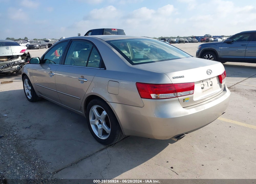 2006 HYUNDAI SONATA GLS V6/LX V6 VIN: 5NPEU46F56H048974
