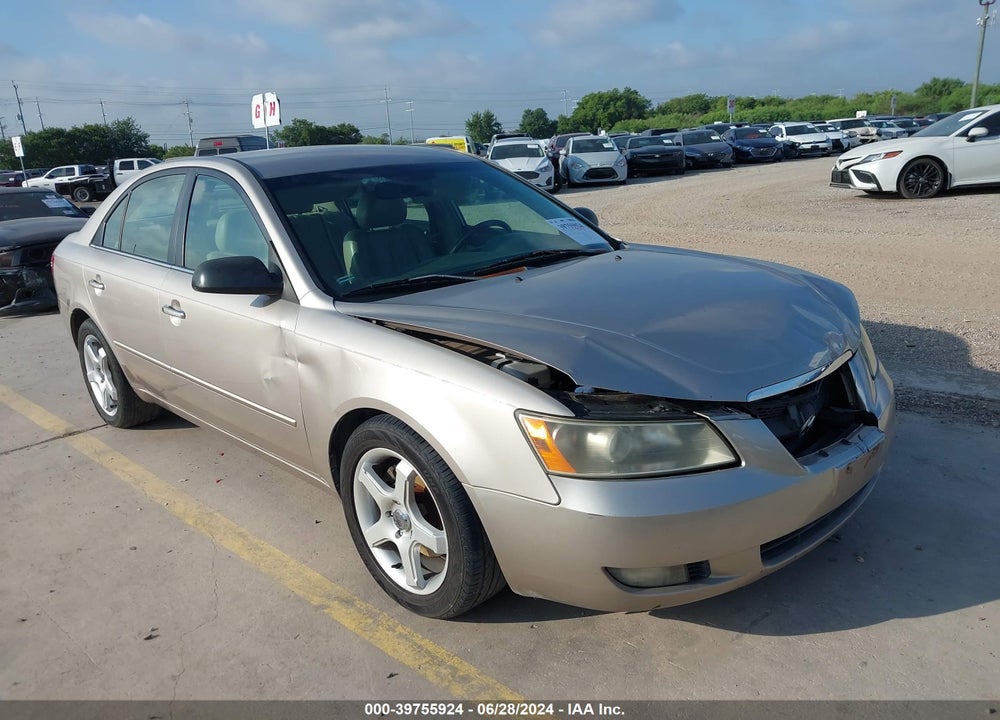 2006 HYUNDAI SONATA GLS V6/LX V6 VIN: 5NPEU46F56H048974