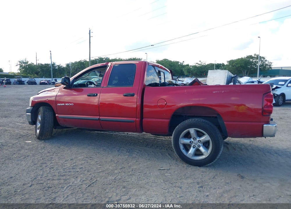 2007 DODGE RAM 1500 SLT VIN: 1D7HA18P37S178321