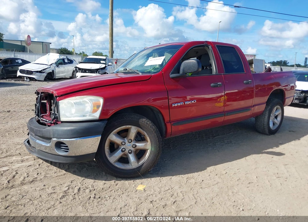 2007 DODGE RAM 1500 SLT VIN: 1D7HA18P37S178321