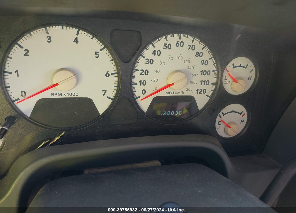 2007 DODGE RAM 1500 SLT VIN: 1D7HA18P37S178321