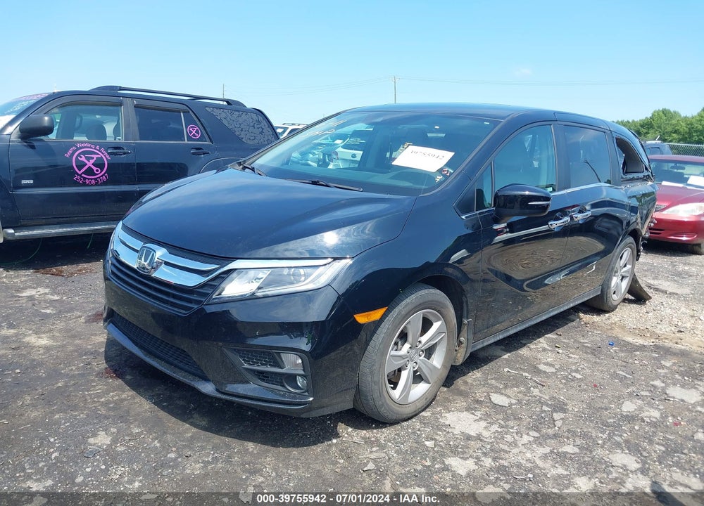 2020 HONDA ODYSSEY EX-L/EX-L W/NAVI RES VIN: 5FNRL6H77LB049737