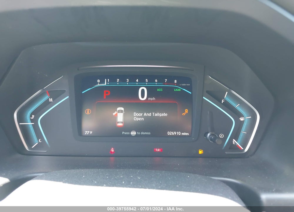 2020 HONDA ODYSSEY EX-L/EX-L W/NAVI RES VIN: 5FNRL6H77LB049737