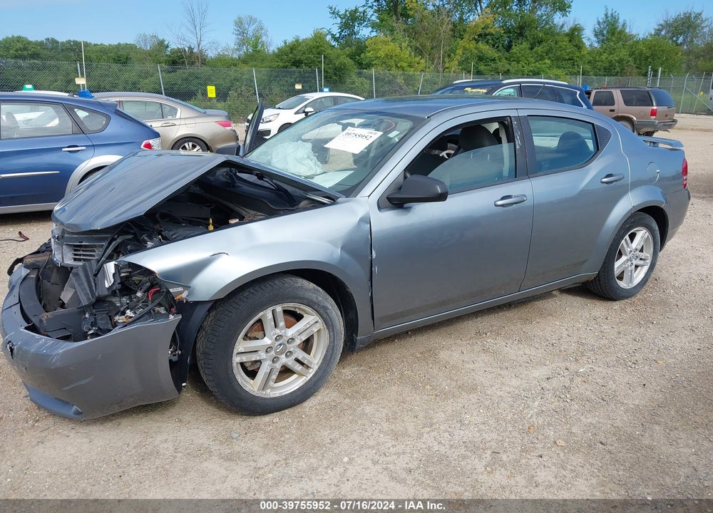 2008 DODGE AVENGER SXT VIN: 1B3LC56K48N105988