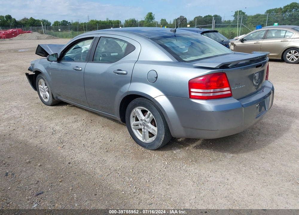 2008 DODGE AVENGER SXT VIN: 1B3LC56K48N105988