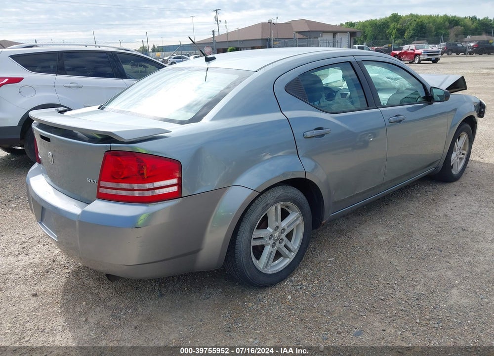 2008 DODGE AVENGER SXT VIN: 1B3LC56K48N105988
