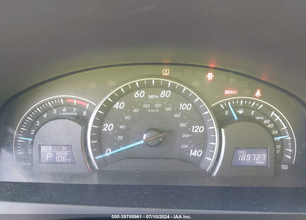 2012 TOYOTA CAMRY LE VIN: 4T4BF1FK3CR259909