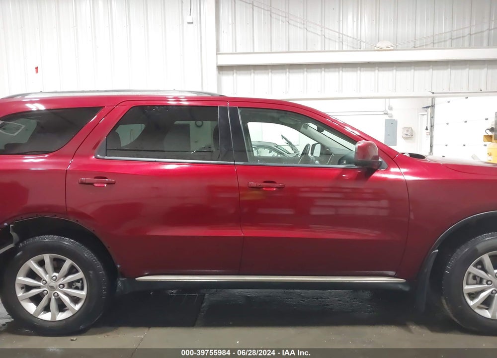 2022 DODGE DURANGO SXT AWD VIN: 1C4RDJAG1NC159970